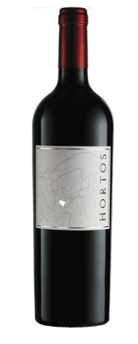 Hortos, Cantina Dorgali IGT, Flasche mit Rotwein